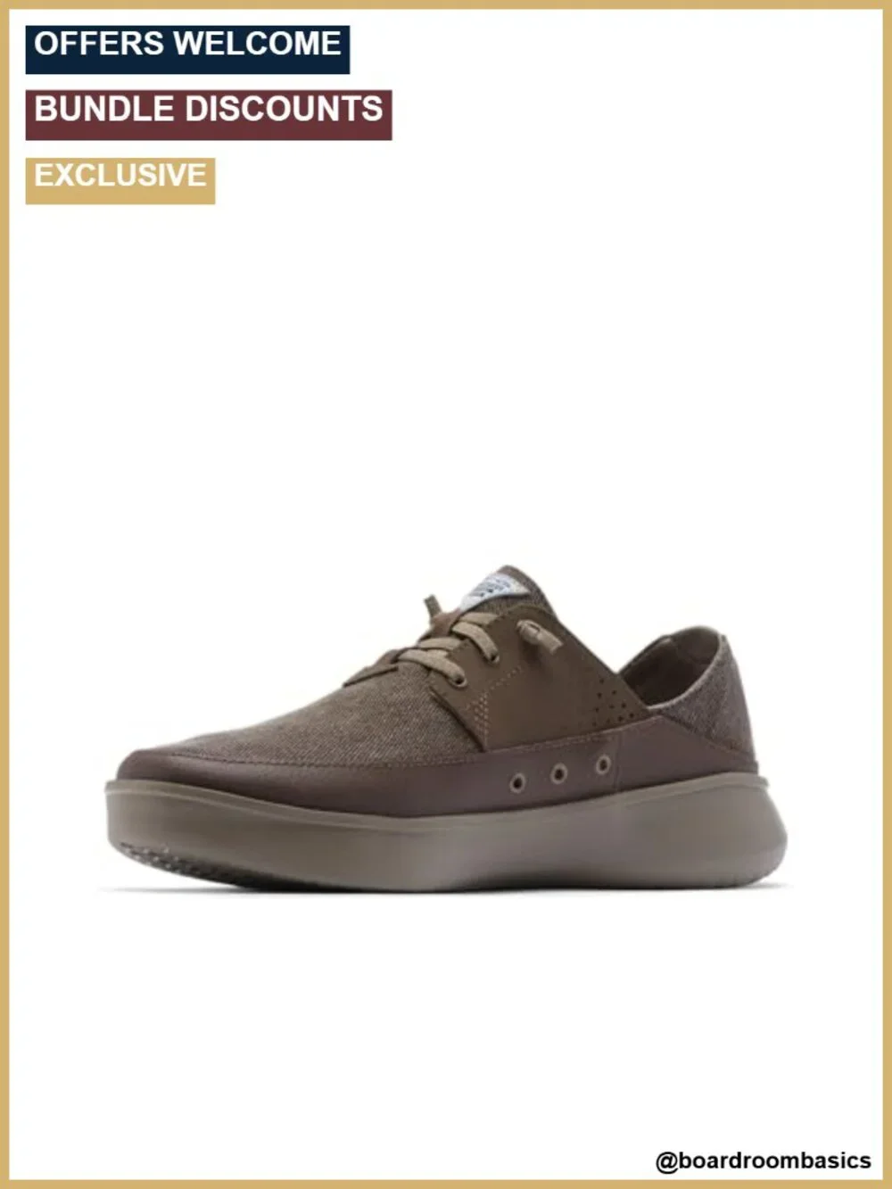 Columbia Boatside Slip-On Boat Shoes Men's Athletic Water Shoes